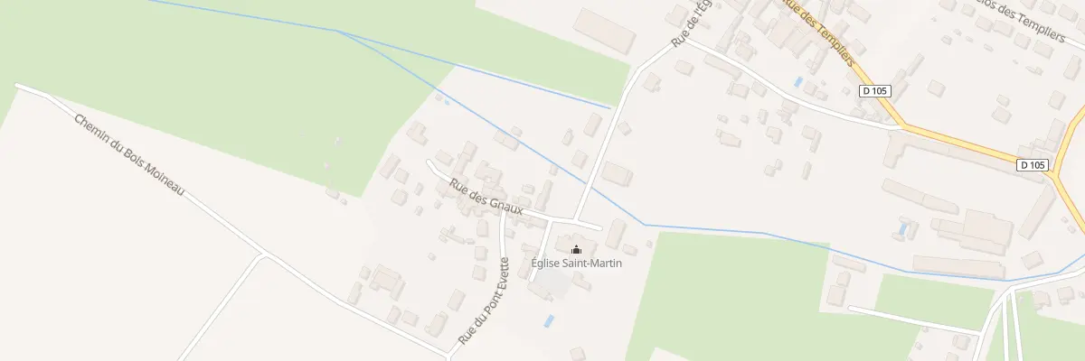 Plan du 4 Rue des Gnaux à Ivry-le-Temple