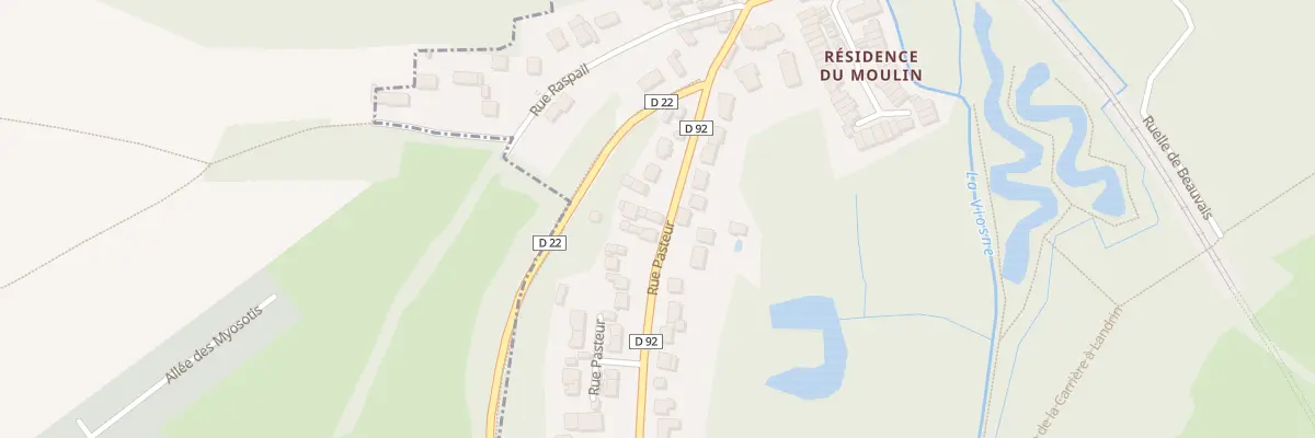 Plan du 26 Rue Pasteur à Boissy-l’Aillerie