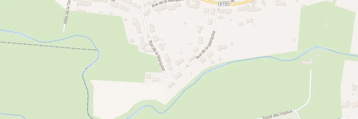 Plan du 14 Rue de la Marquise à Hesdin-la-Forêt