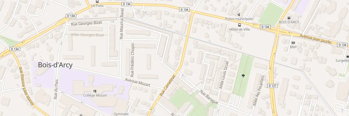 Plan du 4B Rue Camélinat à Bois-d’Arcy