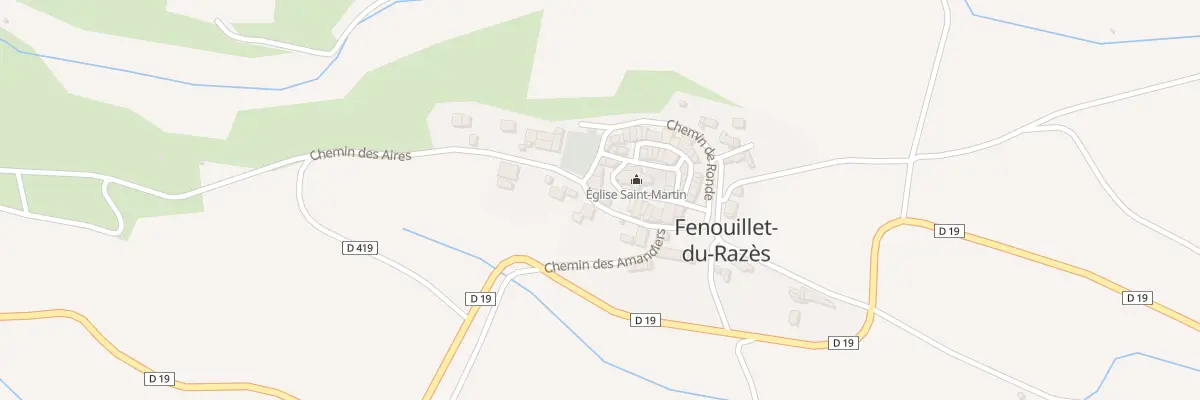 Plan du 53 Pl de l’Eglise à Fenouillet-du-Razès