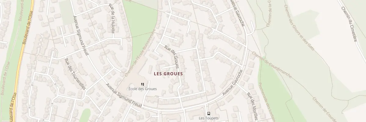 Plan du 32 Rue des Groues à Vauréal