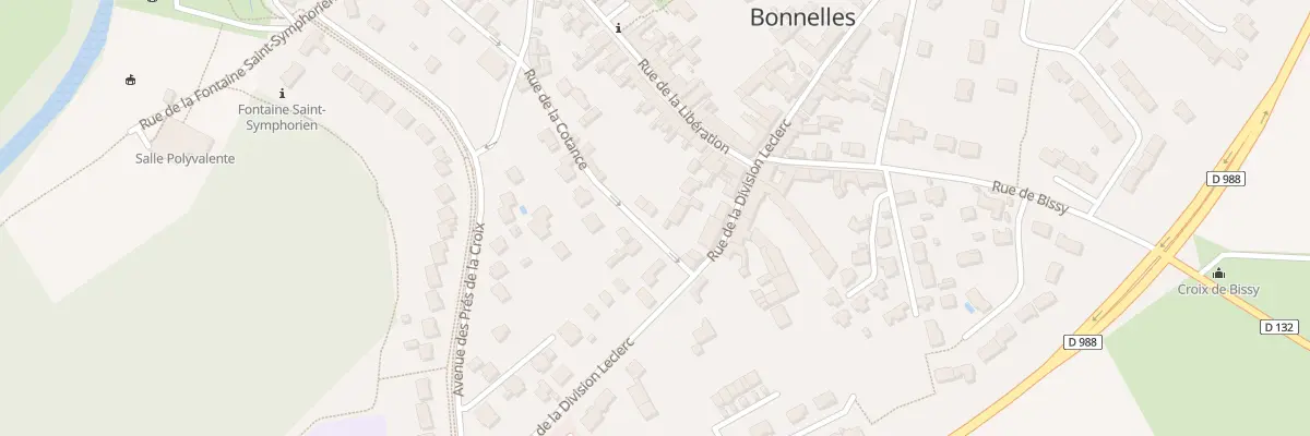 Plan du 15B Rue de la Cotance à Bonnelles