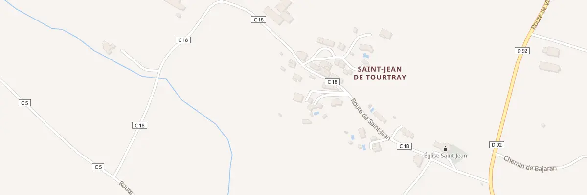 Plan du 6261 En Alric à Puylaurens