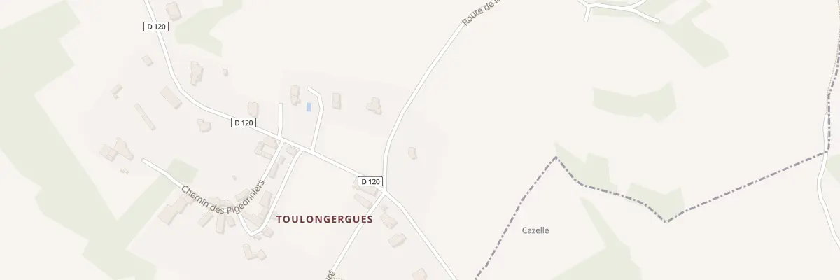 Plan du 6028 Toulongergues à Villeneuve