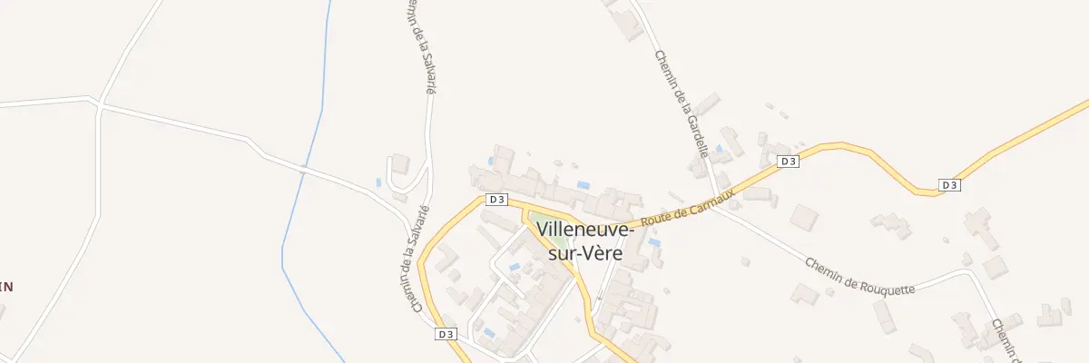 Plan du 5025 Le Bourg à Villeneuve-sur-Vère