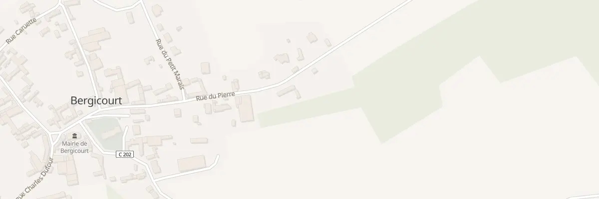 Plan du 19 Rue du Pierre à Bergicourt