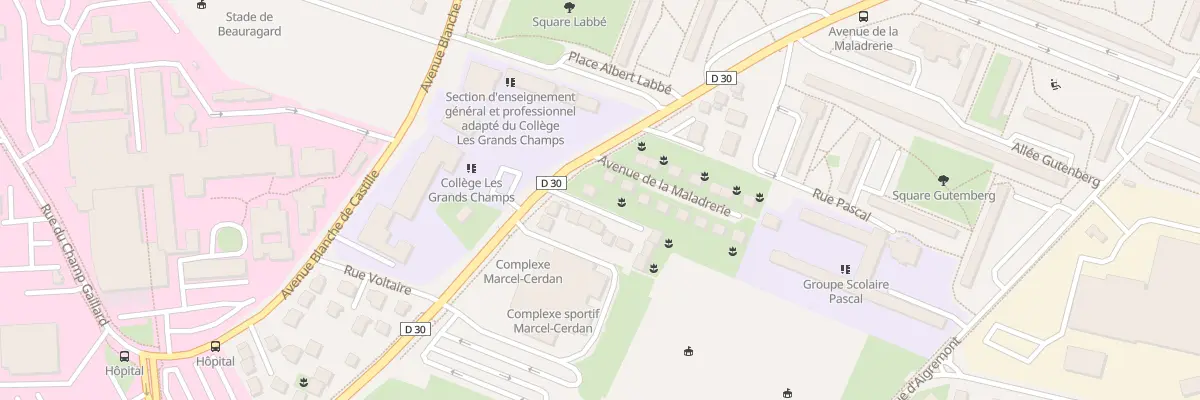 Plan du 125 Av de la Maladrerie à Poissy