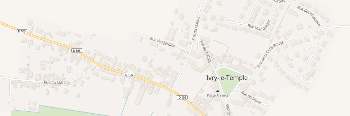 Plan du 7 Rue du Manoir à Ivry-le-Temple