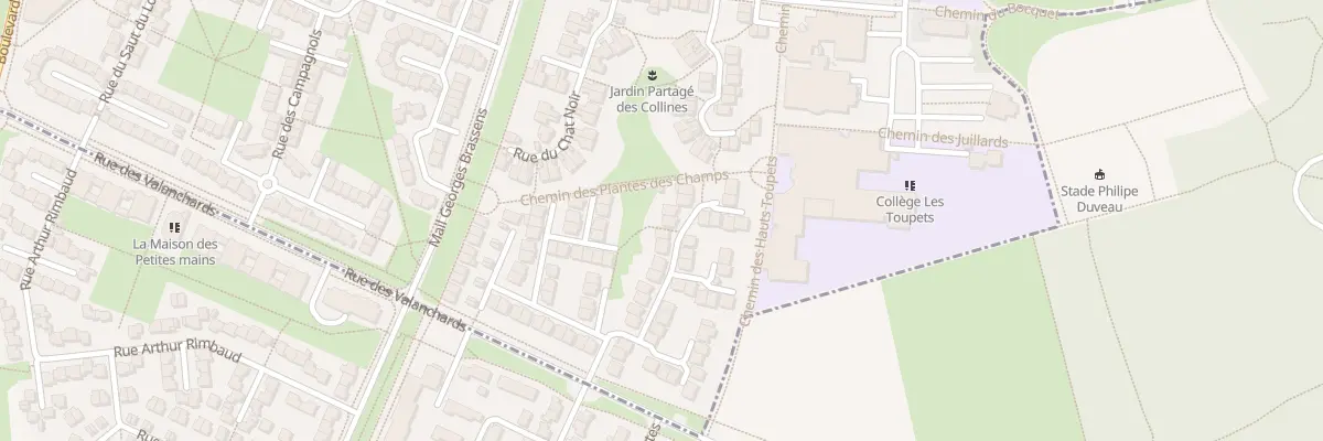 Plan du 70 Rue des Rouges Gorges à Vauréal