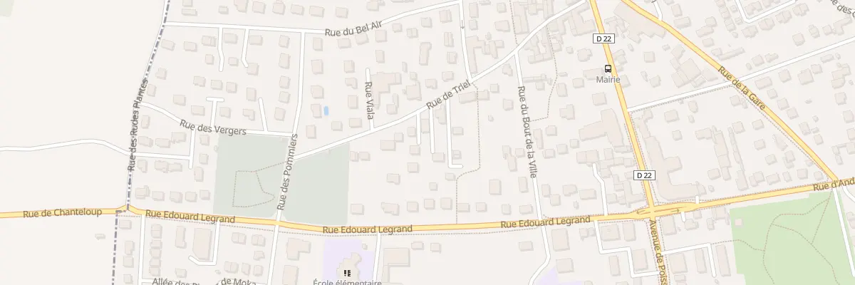 Plan du 29 Rue de Triel à Chanteloup-les-Vignes