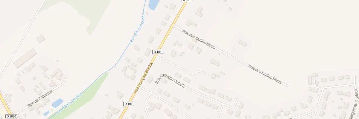 Plan du 58 Rue François Blache à Lamotte-Beuvron