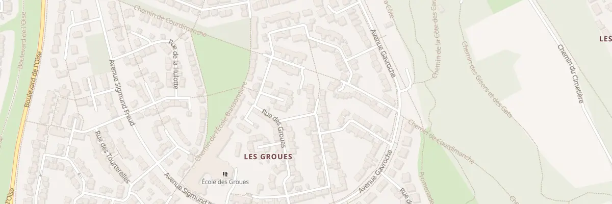 Plan du 23 Rue du Temps des Cerises à Vauréal