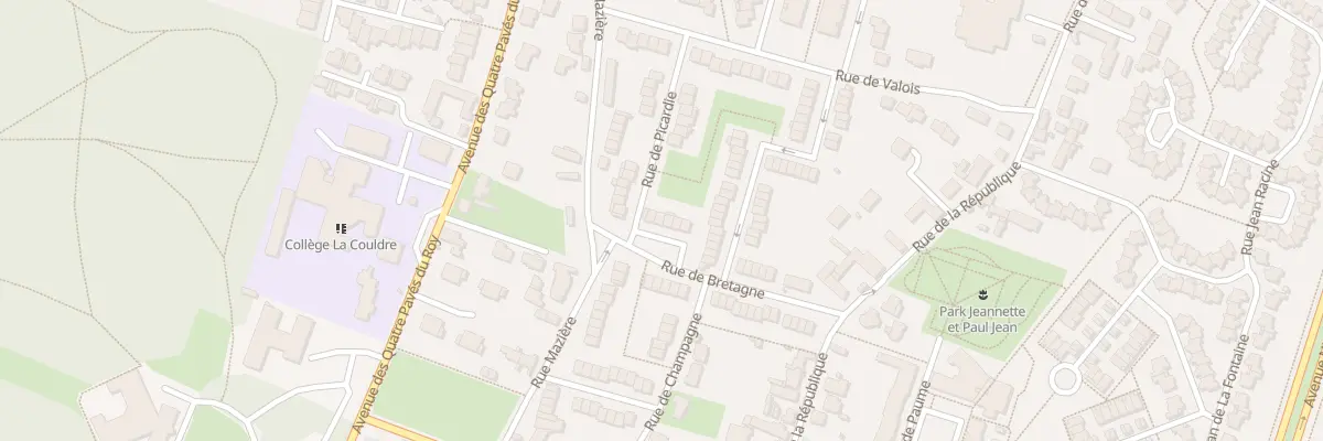 Plan du 20 Rue de Bretagne à Montigny-le-Bretonneux