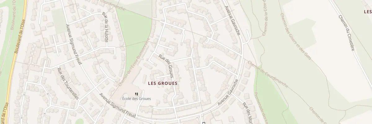 Plan du 19 Rue du Temps des Cerises à Vauréal