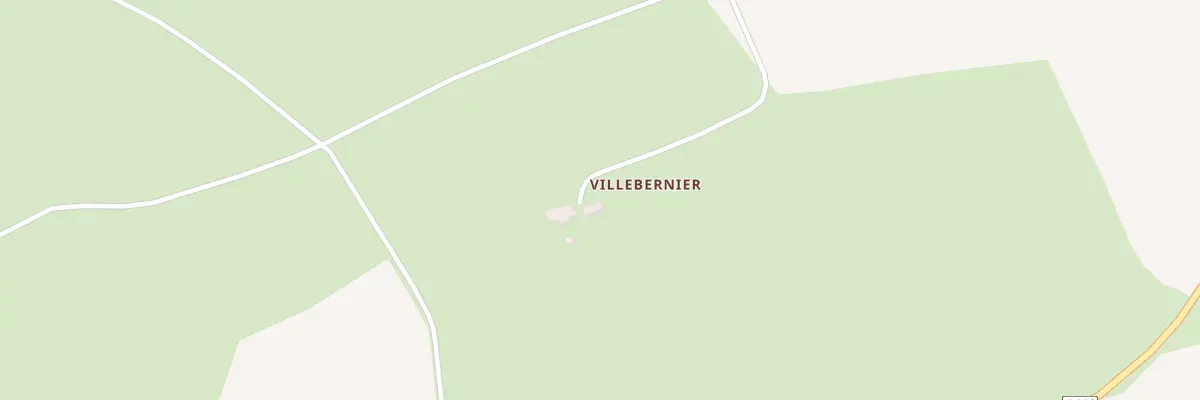 Plan du 1 Villebernier à Pouligny-Notre-Dame