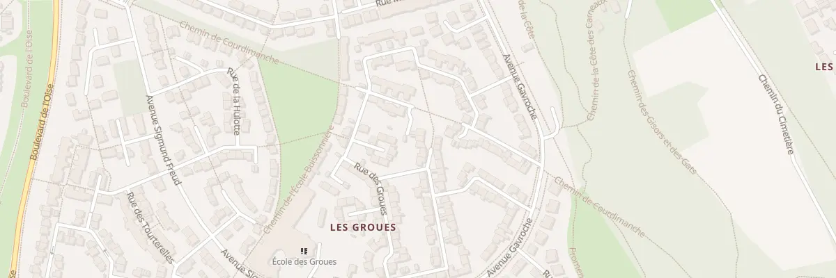 Plan du 27 Rue du Temps des Cerises à Vauréal
