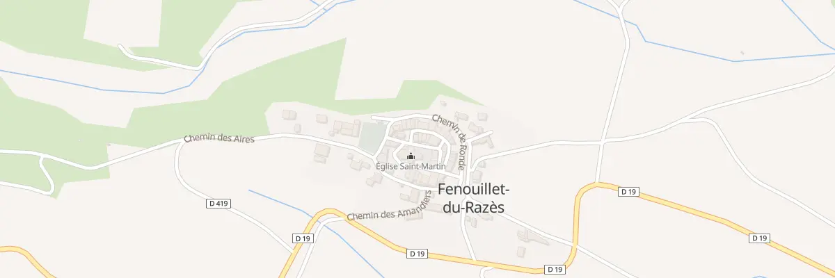 Plan du 17 Rue des Acacias à Fenouillet-du-Razès