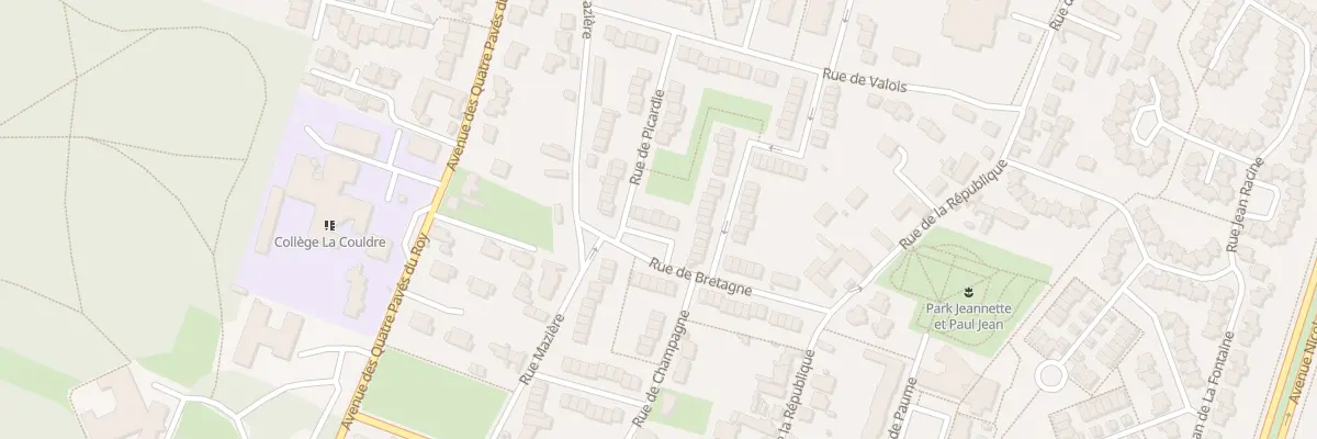 Plan du 18 Rue de Bretagne à Montigny-le-Bretonneux