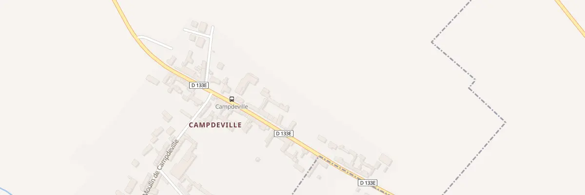Plan du 13B Gr Grande Rue de Campdeville à Milly-sur-Thérain