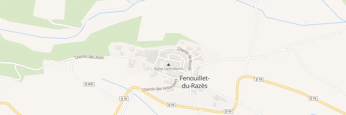 Plan du 66 Rue des Acacias à Fenouillet-du-Razès