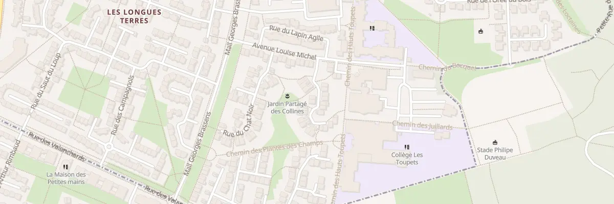 Plan du 5 Rue du Renard à Vauréal
