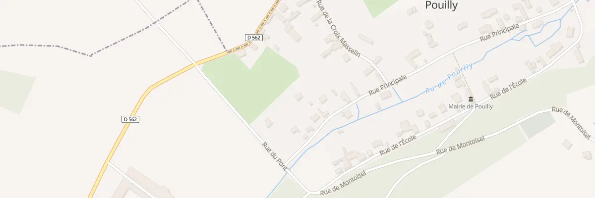 Plan du 37B Rue Principale à Pouilly