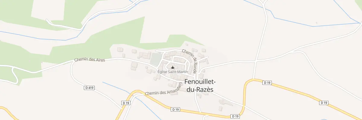 Plan du 16 Rue des Acacias à Fenouillet-du-Razès
