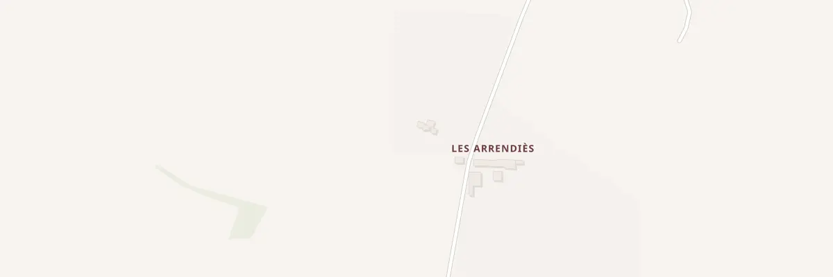 Plan du 322 Les Arrendies Est à Fanjeaux