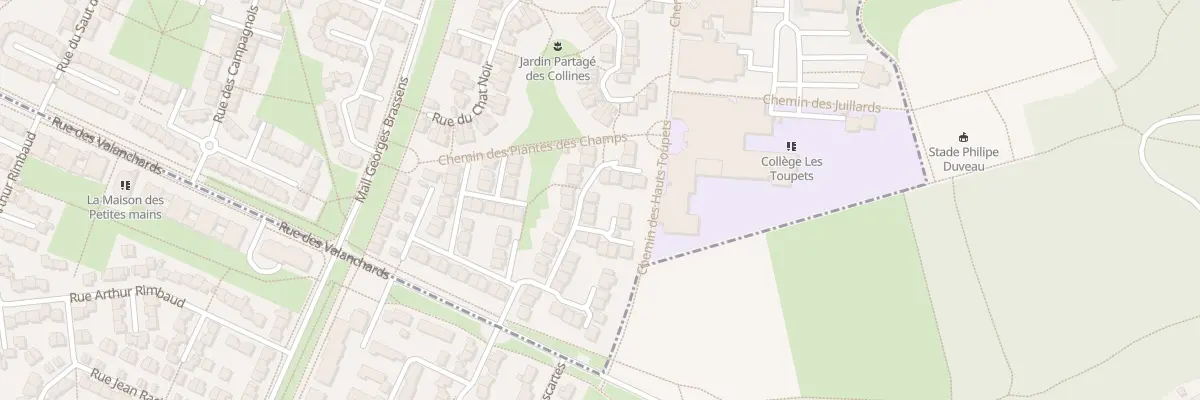 Plan du 50 Rue des Rouges Gorges à Vauréal