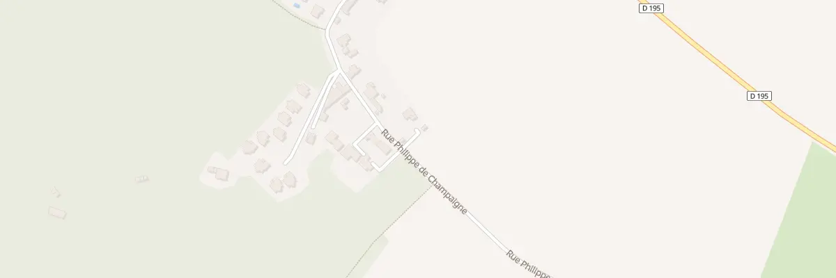 Plan du 14 Rue Philippe de Champaigne à Magny-les-Hameaux