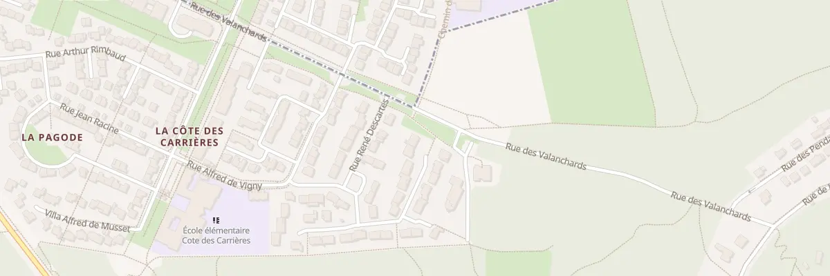 Plan du 7 Rue Nicolas Boileau à Jouy-le-Moutier