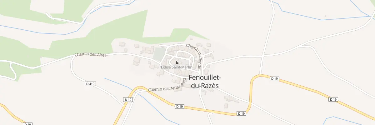Plan du 28 Pl du Christ à Fenouillet-du-Razès
