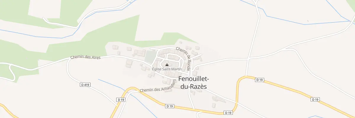 Plan du 15 Rue des Acacias à Fenouillet-du-Razès