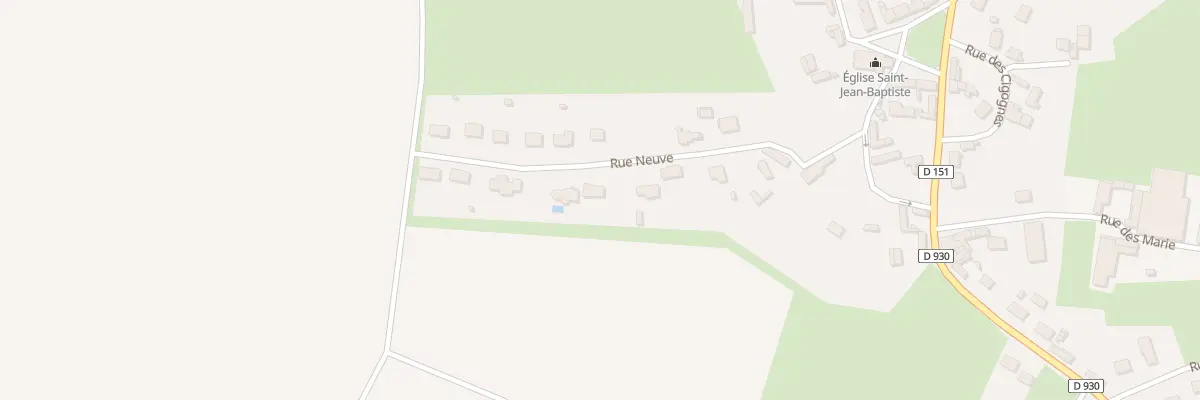 Plan du 199 Rue Neuve à Hétomesnil