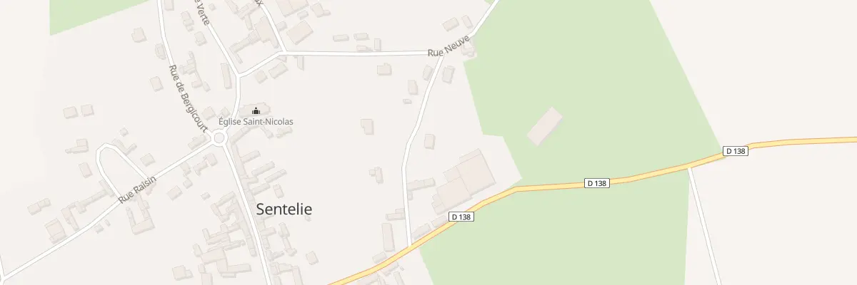 Plan du 2 Rue de Famechon à Sentelie