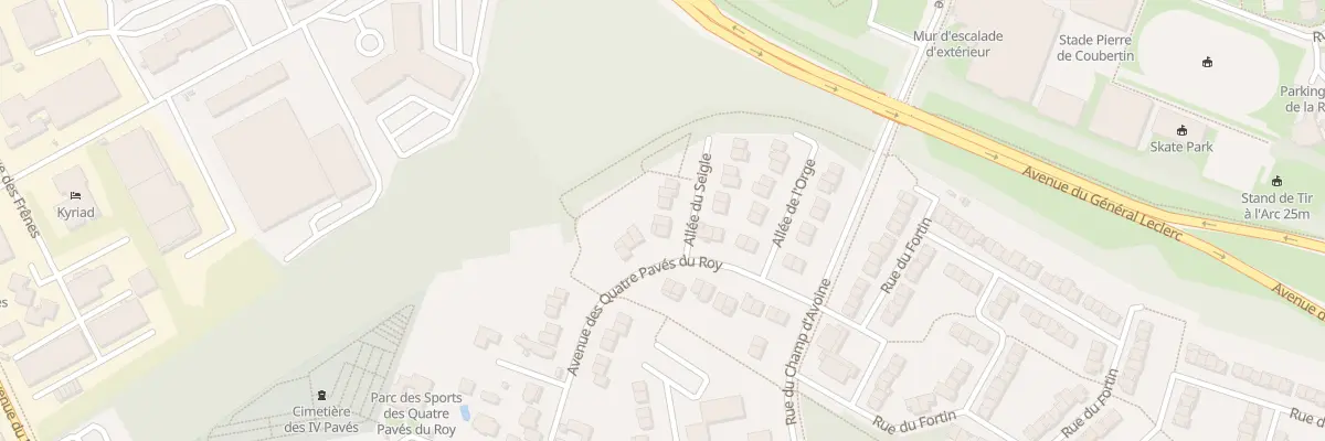 Plan du 3 All de Seigle à Montigny-le-Bretonneux