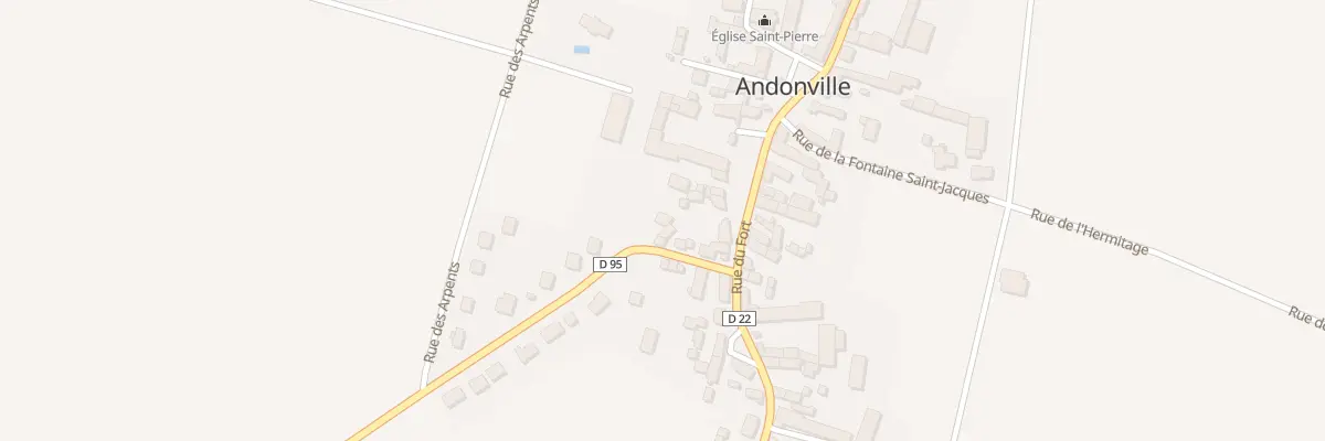 Plan du 4 Rue du Franc Tireur à Andonville