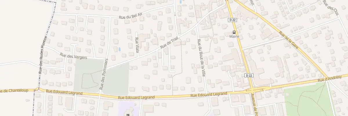 Plan du 17B Rue de Triel à Chanteloup-les-Vignes