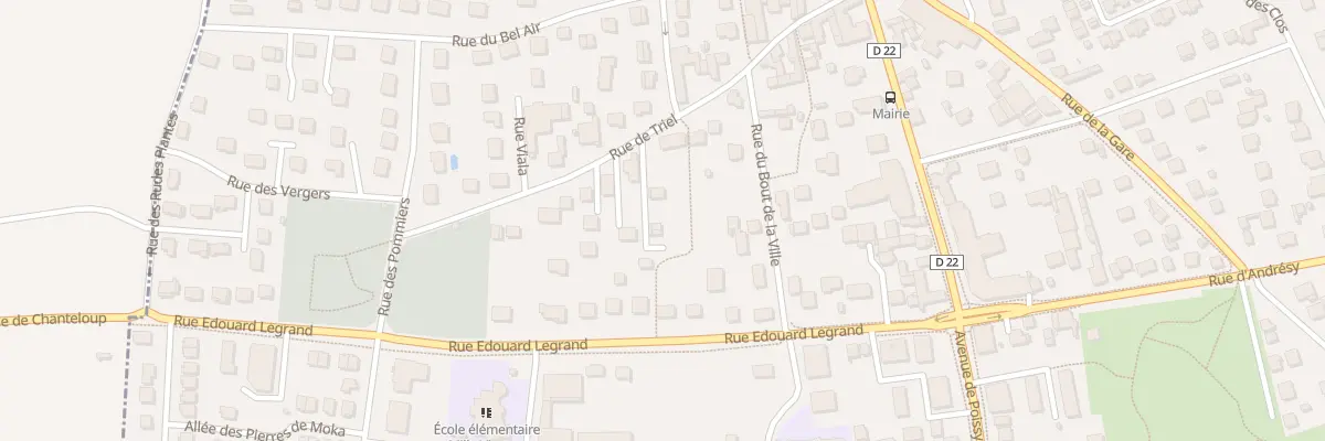 Plan du 19 Rue de Triel à Chanteloup-les-Vignes