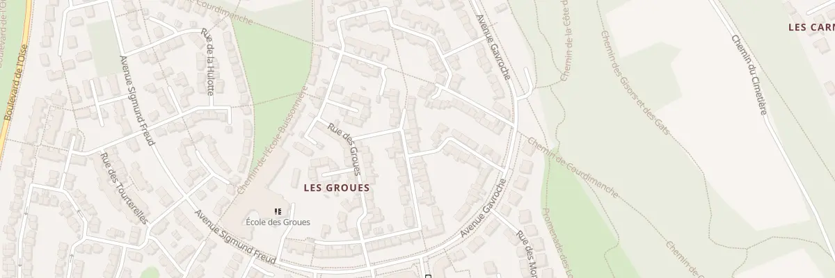 Plan du 26 Rue du Temps des Cerises à Vauréal