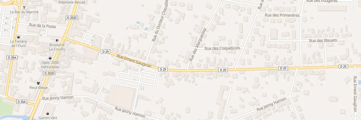 Plan du 3 Rue des Marguerites à Lamotte-Beuvron