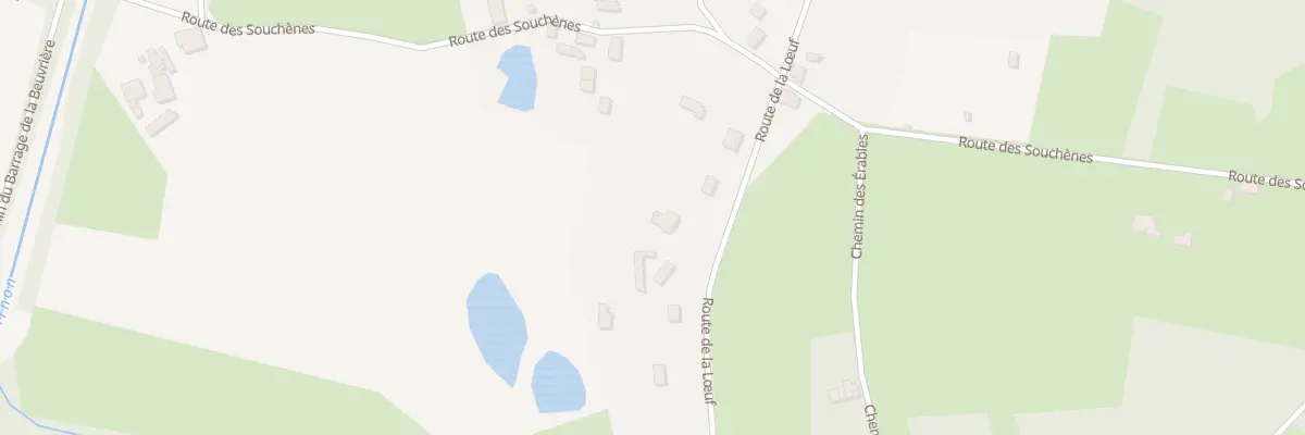 Plan du 102 Rte de la Loeuf à Vierzon