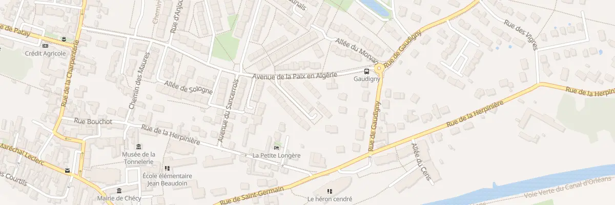 Plan du 3 Rue de la Bonnette à Chécy