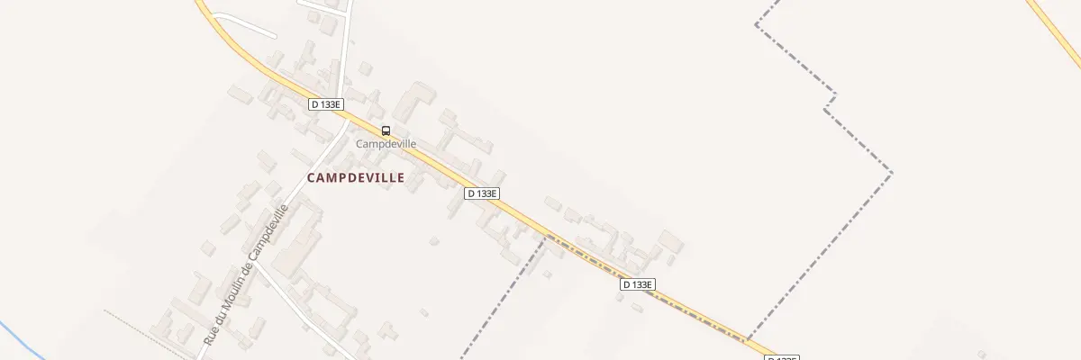 Plan du 15B Grande Rue de Campdeville à Milly-sur-Thérain