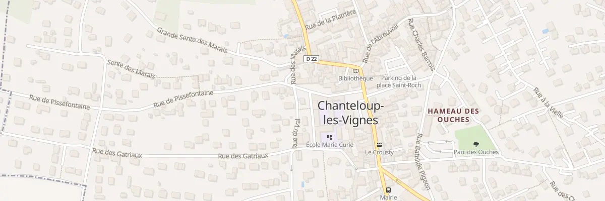 Plan du 5 Rue de Pissefontaine à Chanteloup-les-Vignes