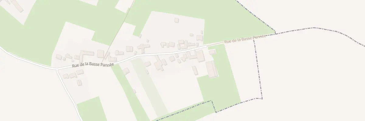 Plan du 34 Rue de la Basse Pannée à Alquines