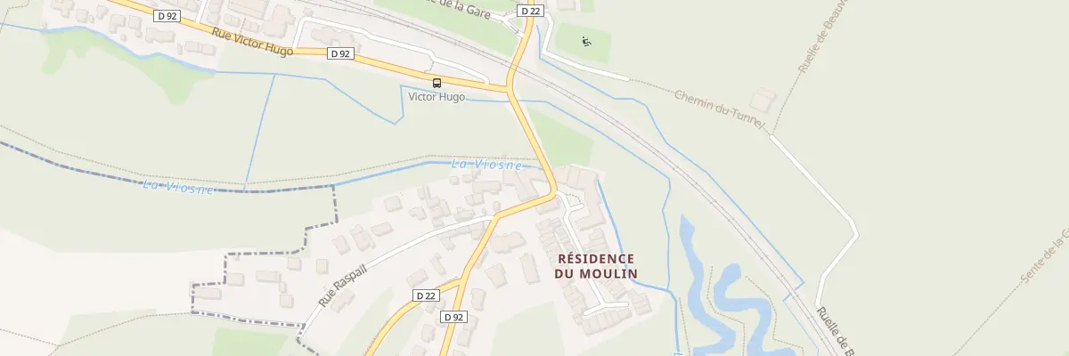 Plan du 2 Rue Pasteur à Boissy-l’Aillerie