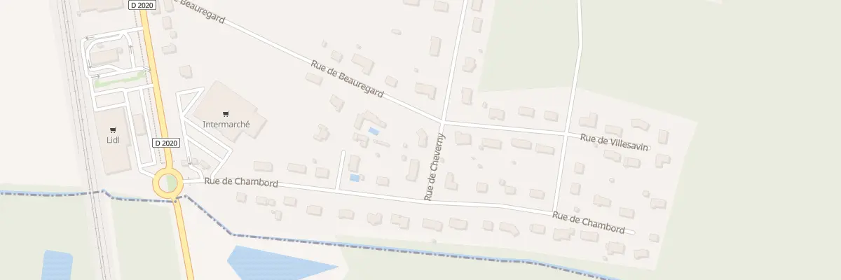 Plan du 3 Rue de Cheverny à Lamotte-Beuvron