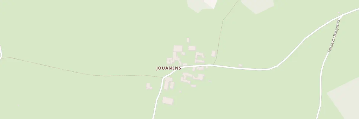 Plan du 1013 Rte de Jouanens à Saint-Christophe